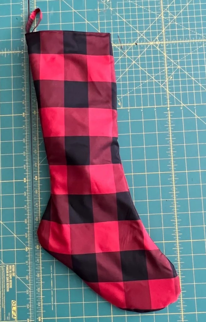 How to Make a Homemade Lined Christmas Stocking Create Whimsy