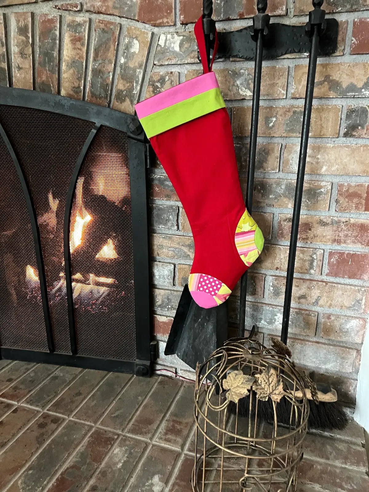 How to Make a Homemade Lined Christmas Stocking Create Whimsy
