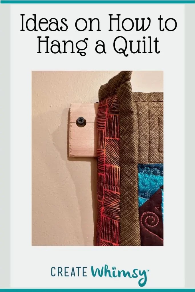 Tips and Ideas on How to Hang a Quilt on a Wall Create Whimsy