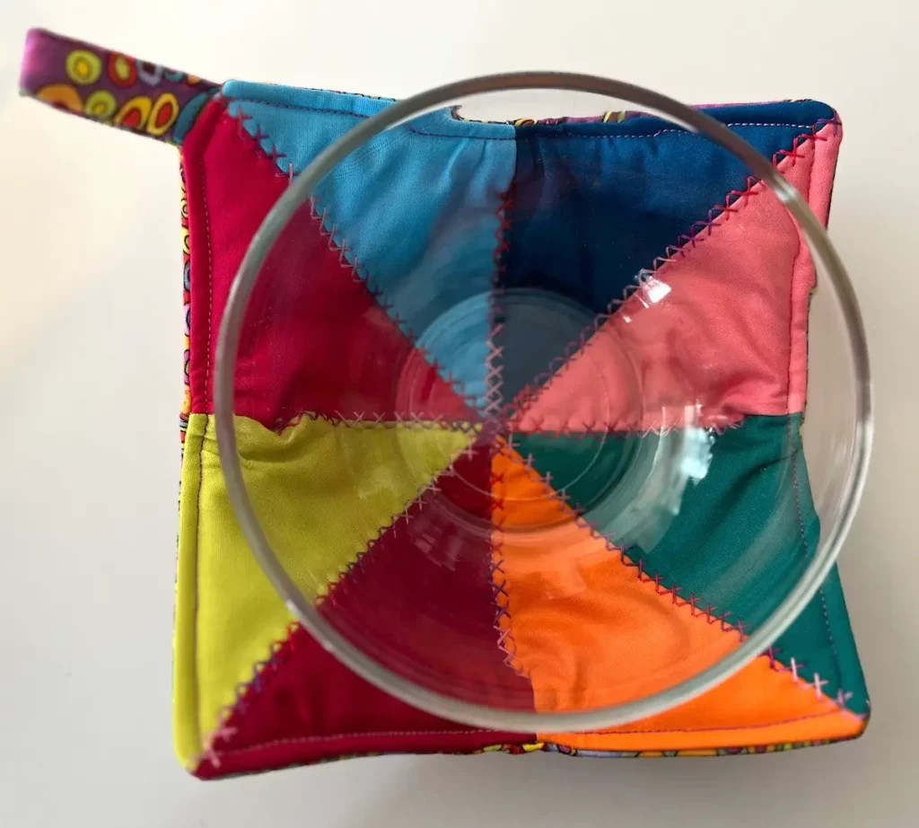 How to Make a Bowl Cozy Free Pattern Tutorial Create Whimsy