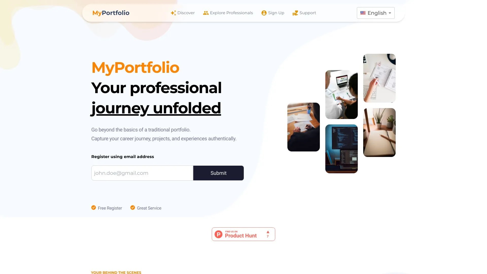 MyPortfolio Showcase Your Professional Work Creati.ai