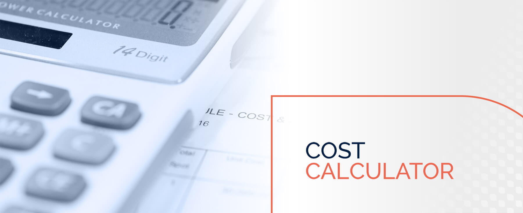 Cost Calculator Creative Zone