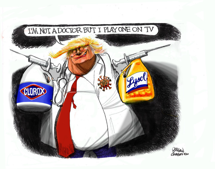 Steve Benson for Apr 27, 2020, by Steve Benson Creators Syndicate