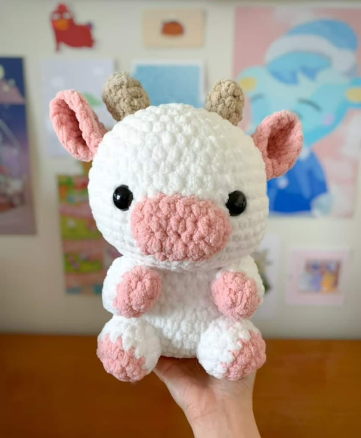 Crochet Strawberry Cow Amigurumi Tutorial edu.svet.gob.gt
