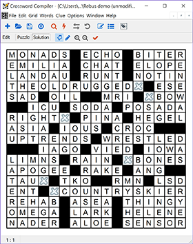 Crossword Compiler: Features