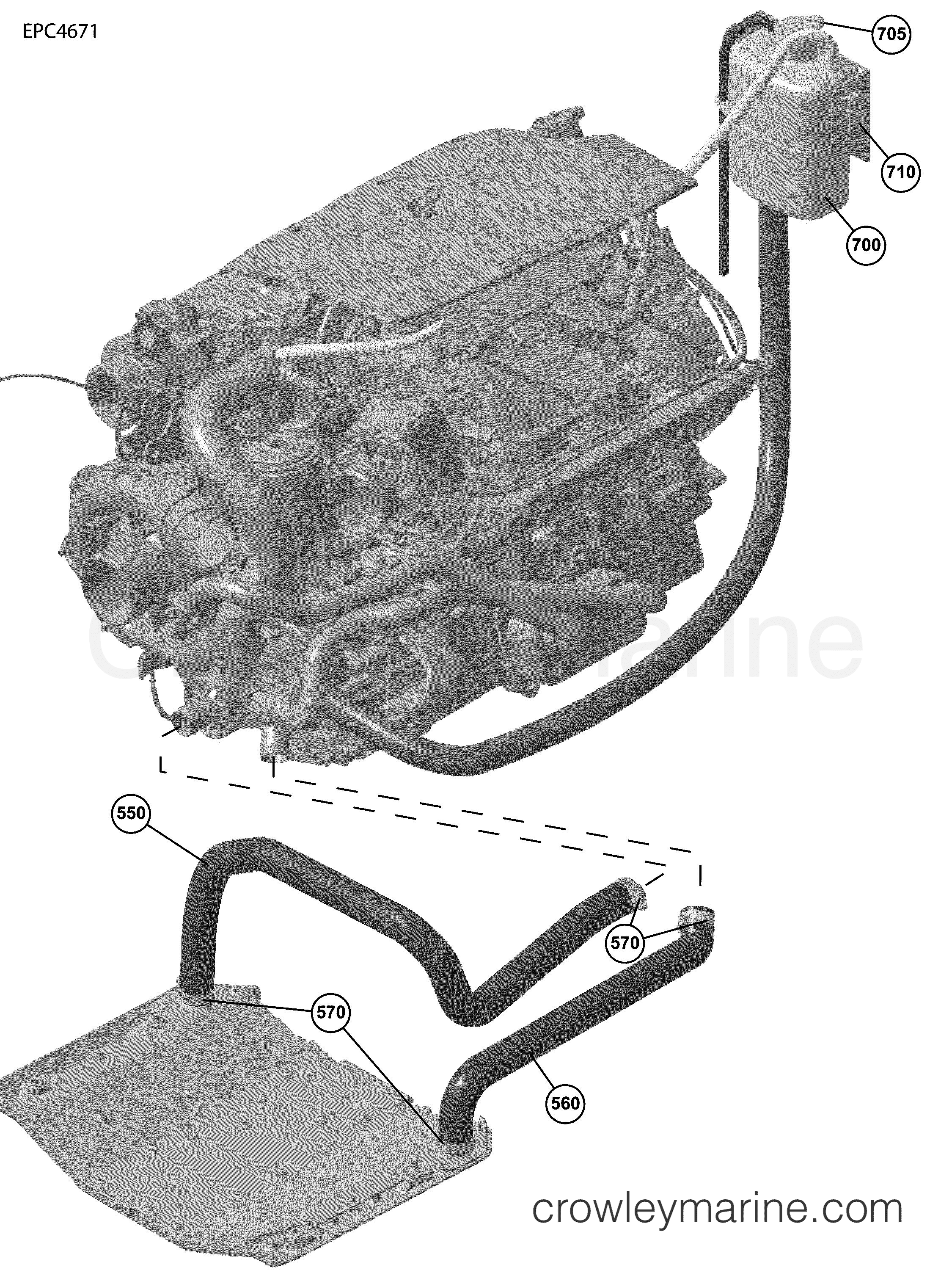 COOLING SYSTEM - SINGLE MODELS - AA Powertrain 250 440000AAA | Crowley