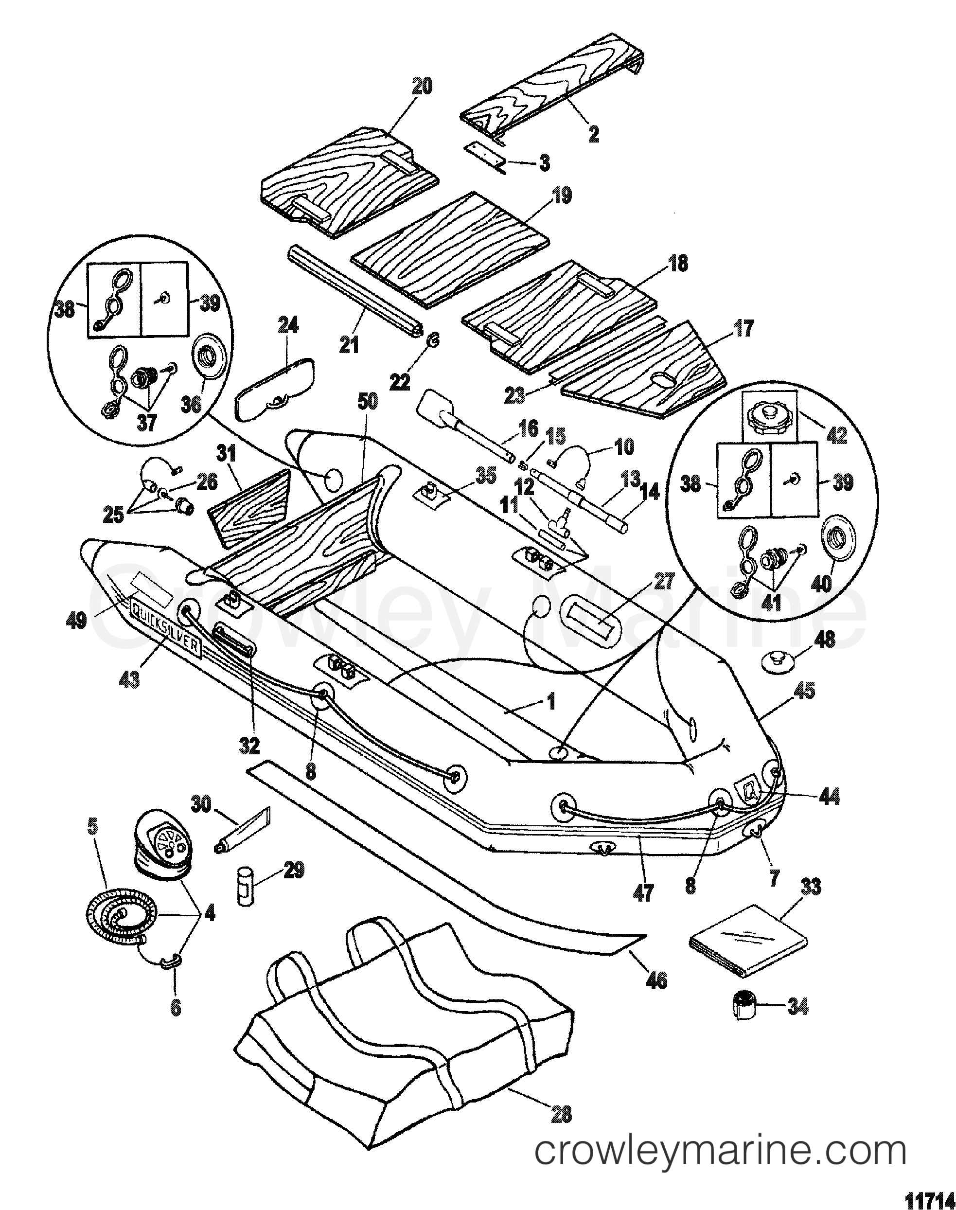 QS INFLATABLES(270 / 300 / 330) (PAGE 1) 1992 Inflatable Boat 7.6