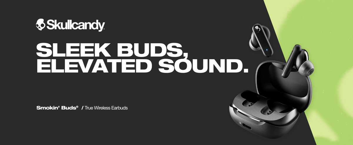 Skullcandy Smokin Buds True Wireless Bluetooth Earbuds - OTC.LK