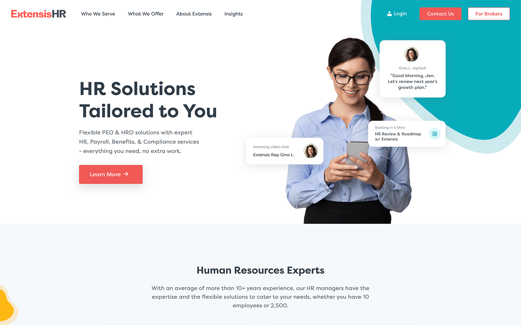 Extensis HR CSS Awards