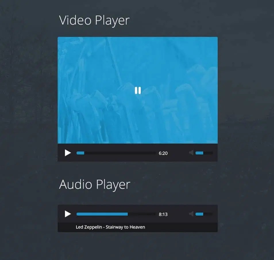 175+ Free Music Player UI PSD Templates