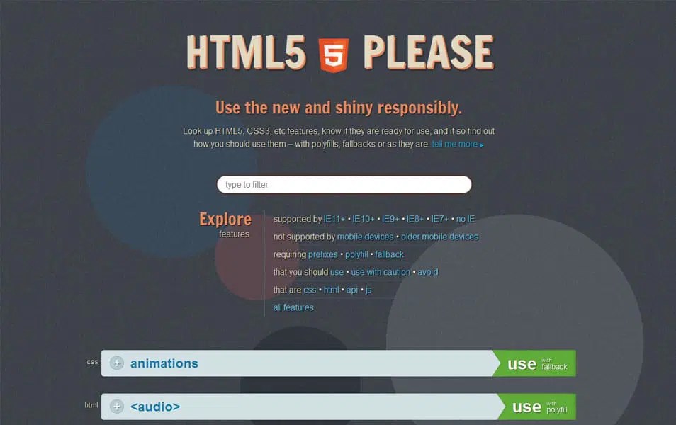 20 New Online HTML5 Tools For  Designers