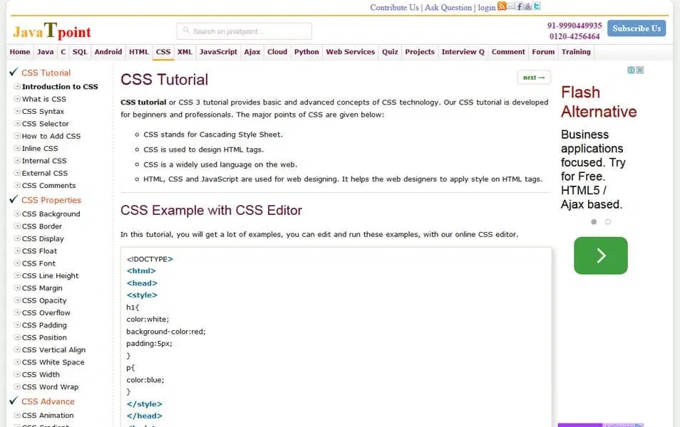 25+ Best Collection Of CSS Tutorial sites » CSS Author