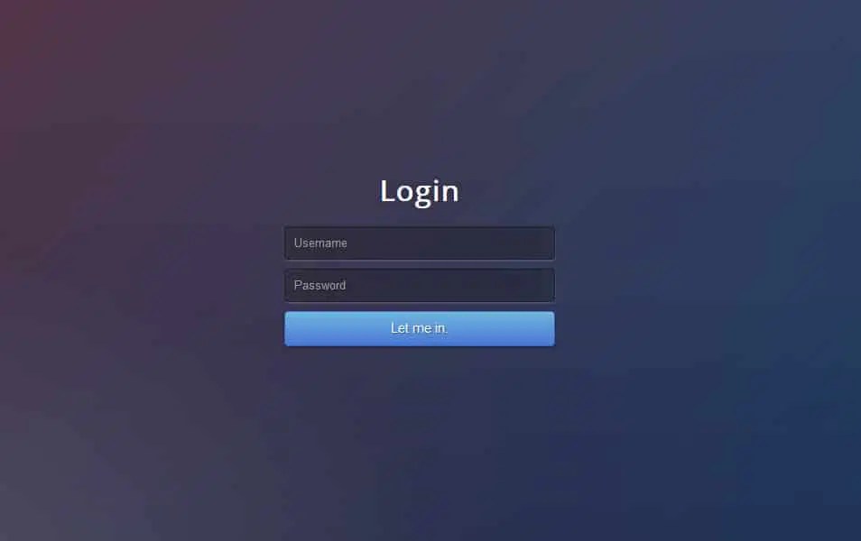 50+ Free HTML5 And CSS3 Login Forms CSS Author