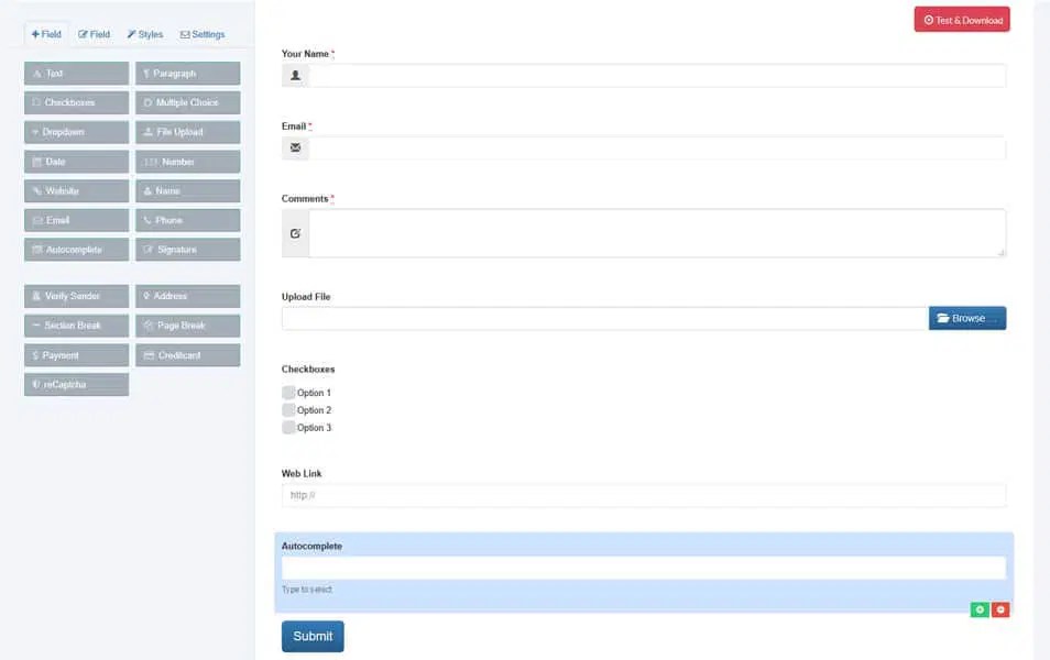 10+ Best Bootstrap Form Builders » CSS Author