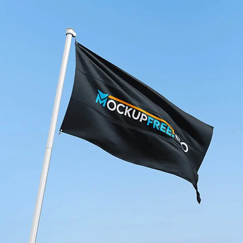 100+ Best Free Flag Mockup Templates » CSS Author