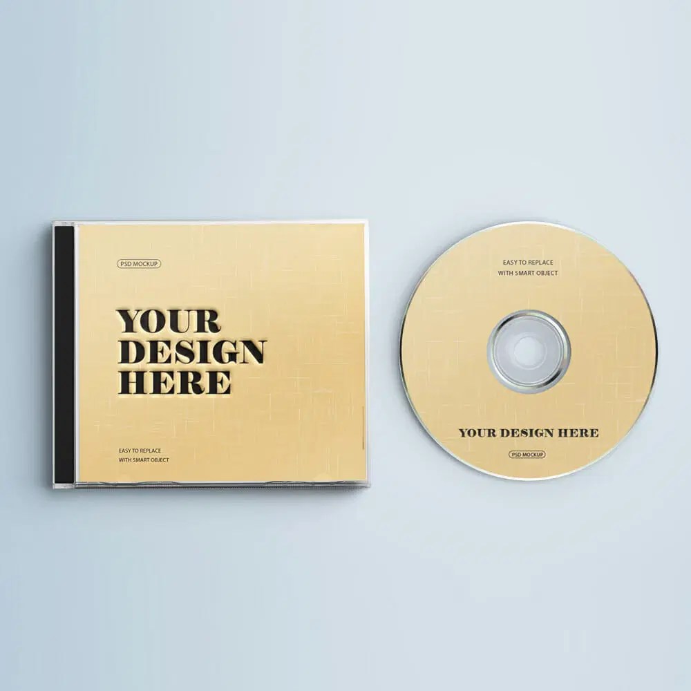 Free CD Jewel Case Mockup » CSS Author