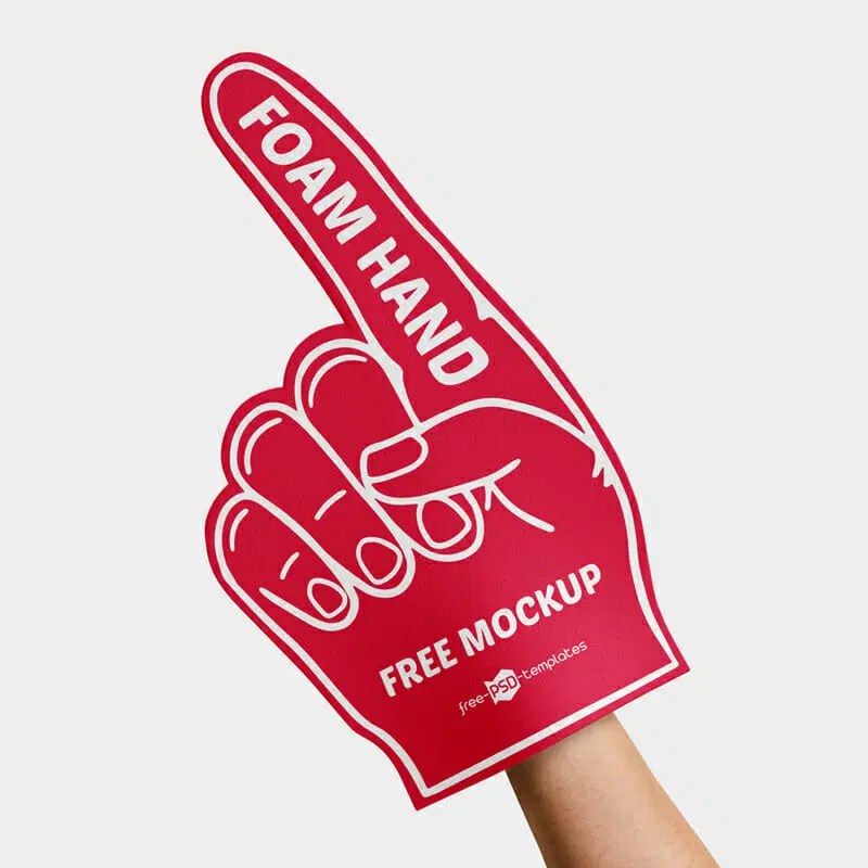 Free Foam Hand Mockup Set » CSS Author