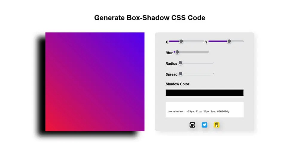Amazing CSS Shadow Generator Tools Online