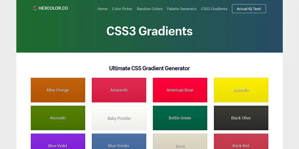 The Top Free CSS Gradient Generators Yes  Designs