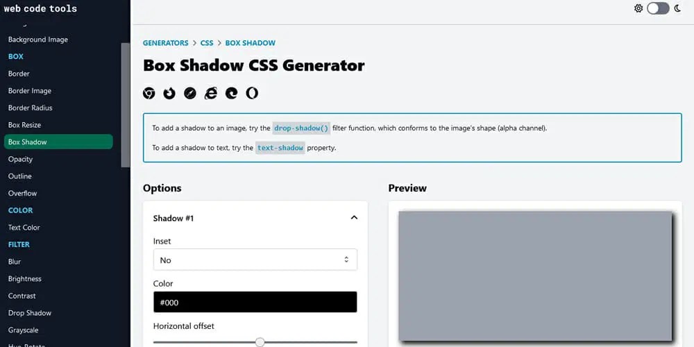 Amazing CSS Shadow Generator Tools Online