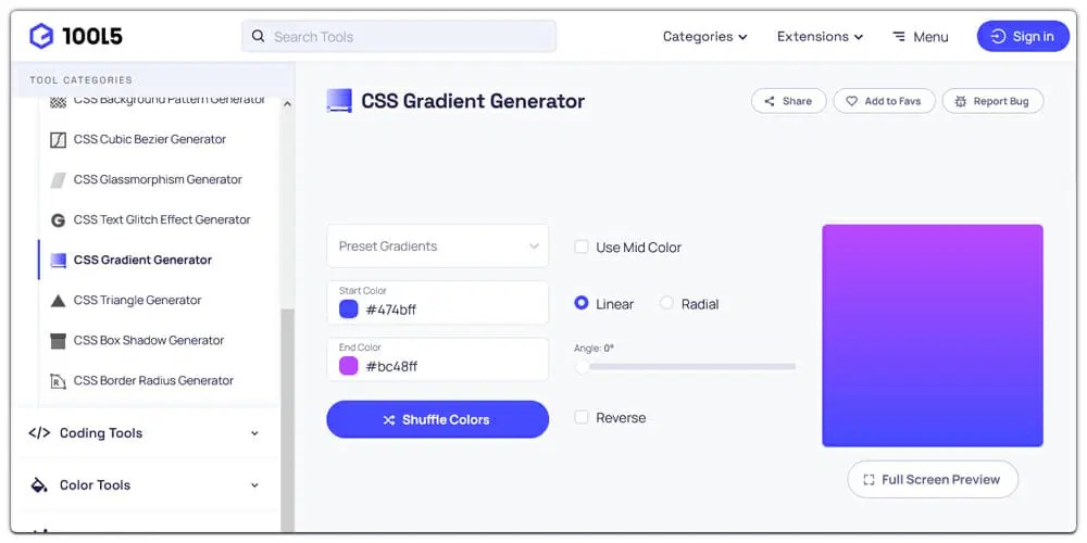 The Top Free CSS Gradient Generators » CSS Author