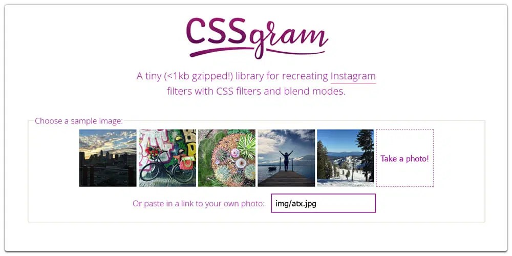 CSS Filter Generators & Libraries » CSS Author