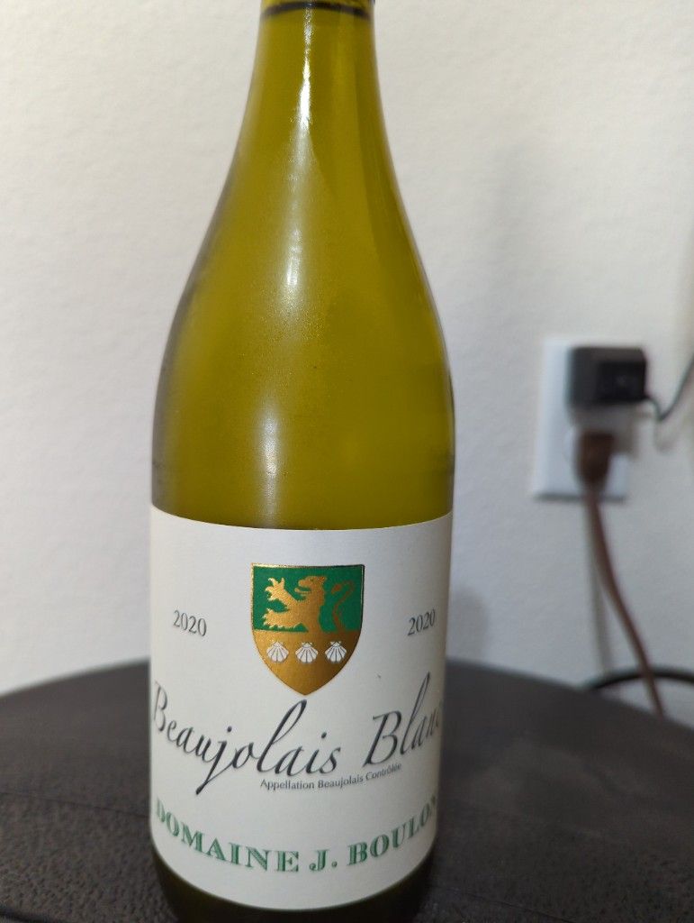 2021 Domaine J. Boulon Beaujolais Blanc, France, Burgundy, Beaujolais