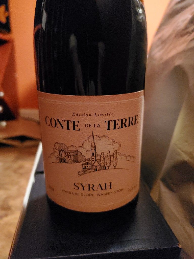 2019 Scout and Cellar Syrah Conte de la Terre, USA, Washington