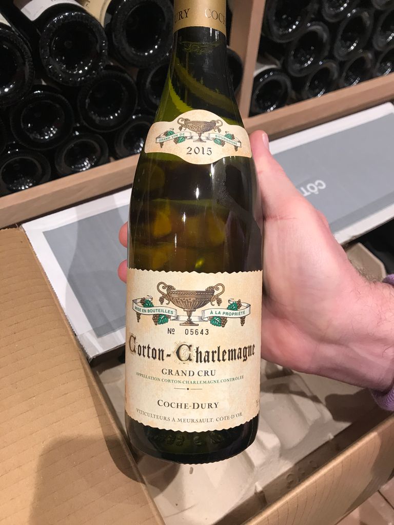 2015 CocheDury CortonCharlemagne, France, Burgundy, Côte de Beaune