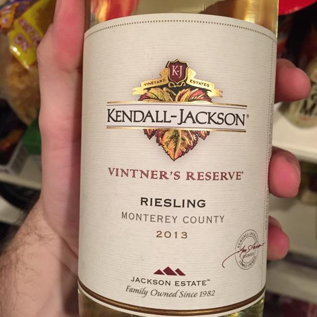 2013 KendallJackson Riesling Vintner's Reserve, USA, California