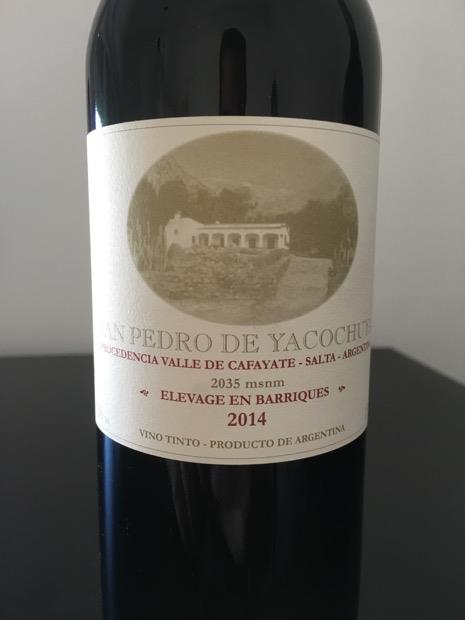 2014 San Pedro De Yacochuya, Argentina, Salta, Cafayate - Cellartracker