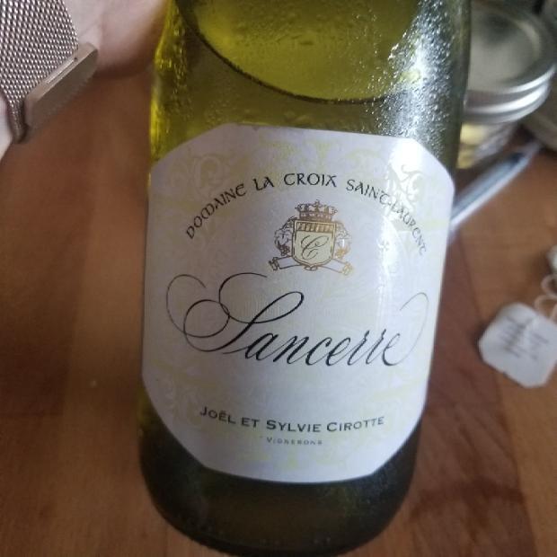 2016 Joël et Sylvie Cirotte Sancerre Vieilles Vignes Domaine La Croix