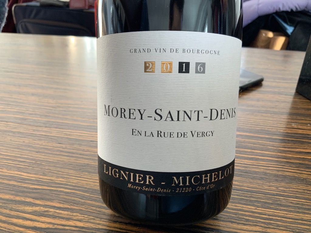 2016 Domaine LignierMichelot Morey St. Denis En la Rue de Vergy, France, Burgundy, Côte de