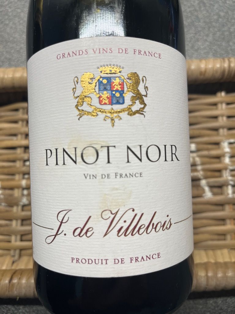 2020 Joost De Villebois Pinot Noir, France, Vin de France CellarTracker