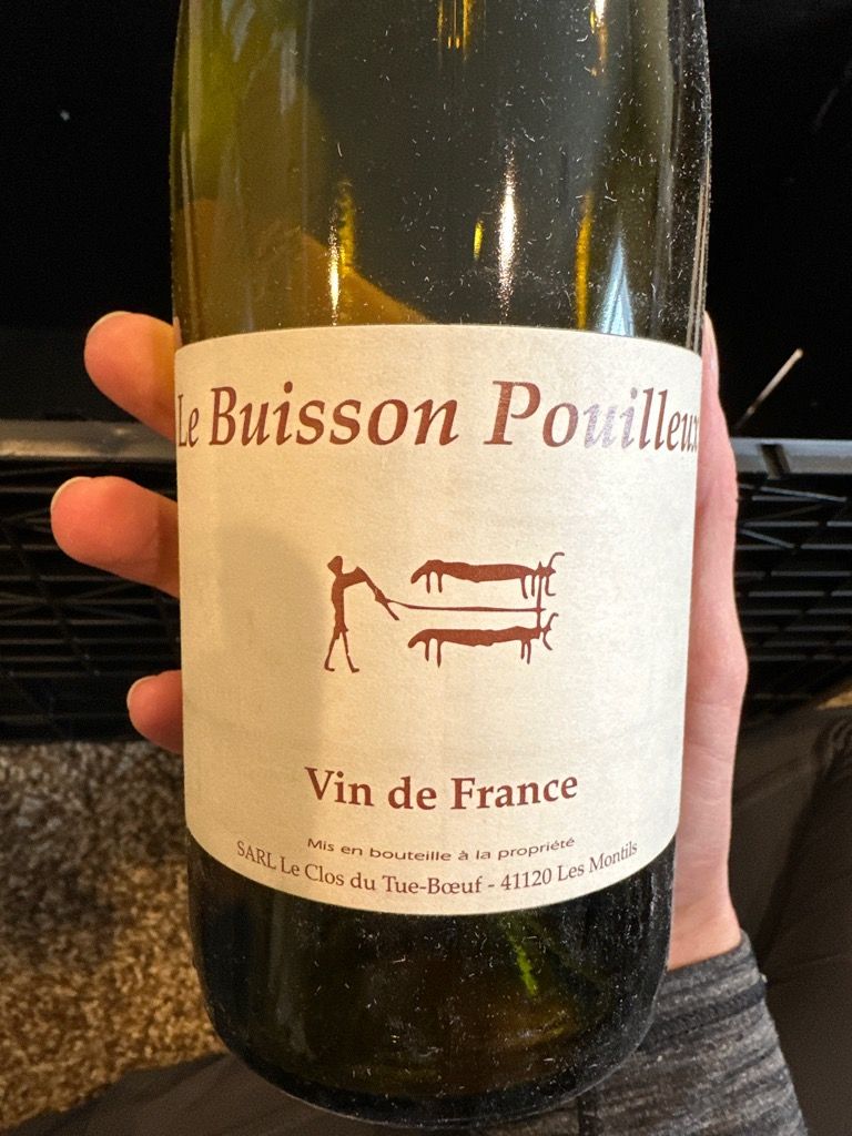 2020 Clos du TueBoeuf Touraine Le Buisson Pouilleux, France, Loire Valley, Touraine CellarTracker