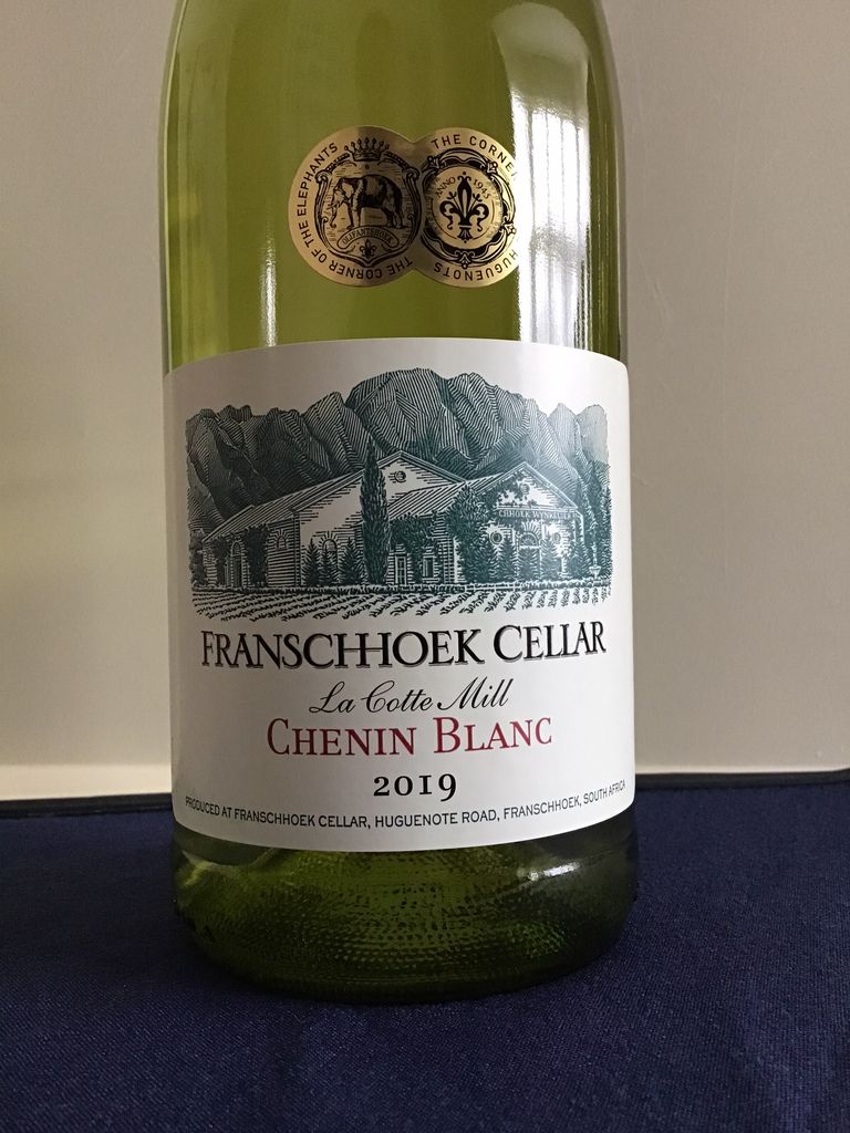 2019 Franschhoek Cellar Chenin Blanc, South Africa, Coastal Region