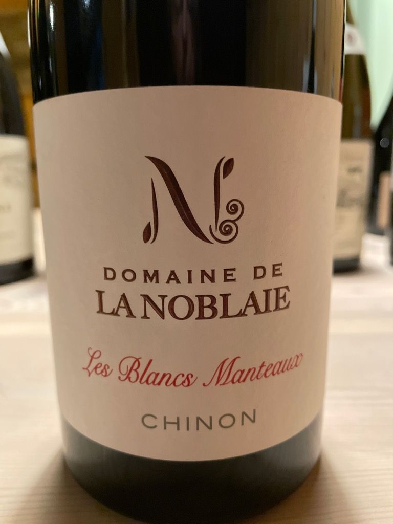 2017 Domaine de la Noblaie Chinon Les Blancs Manteaux, France, Loire