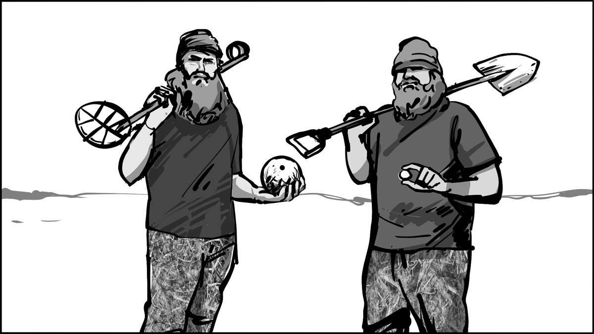 Duck Family Treasure Spot Storyboards Cuong Huynh Storyboards and