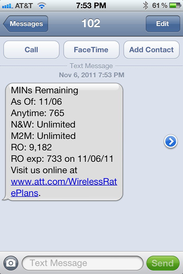 Check The Remaining Minutes On Your AT&T Calling Plan [iOS Tips] Cult