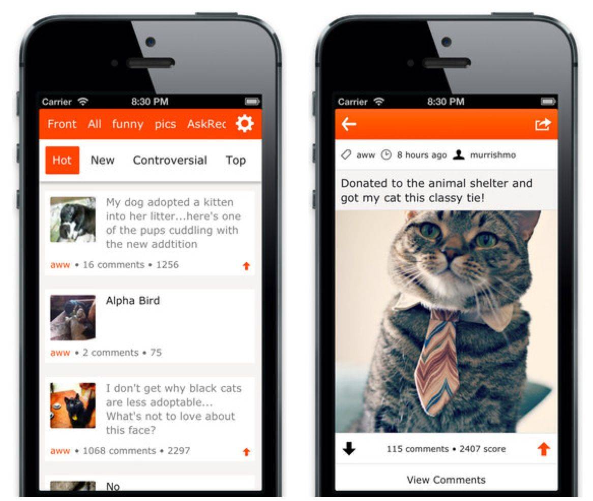 Ruby Is A Nice New Reddit App For The iPhone And iPad