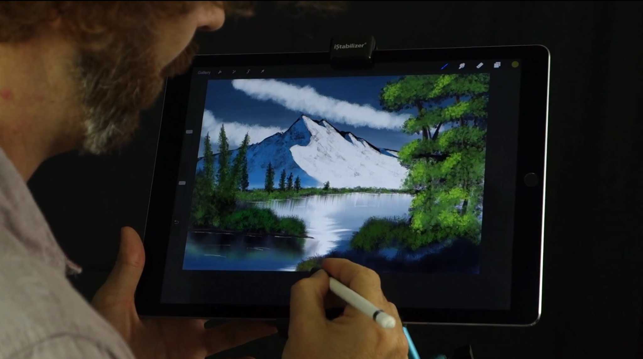 Bob Ross tribute shows the joy of painting on iPad Pro Cult of Mac