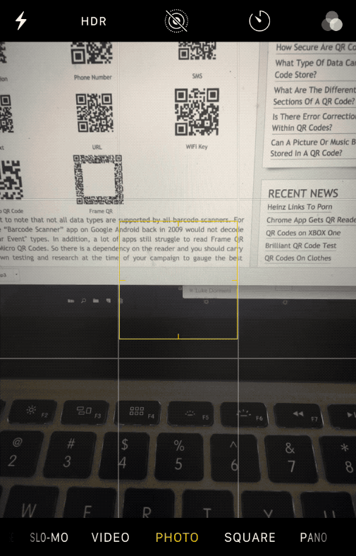 How to scan QR codes with iOS 11's Camera app Cult of Mac