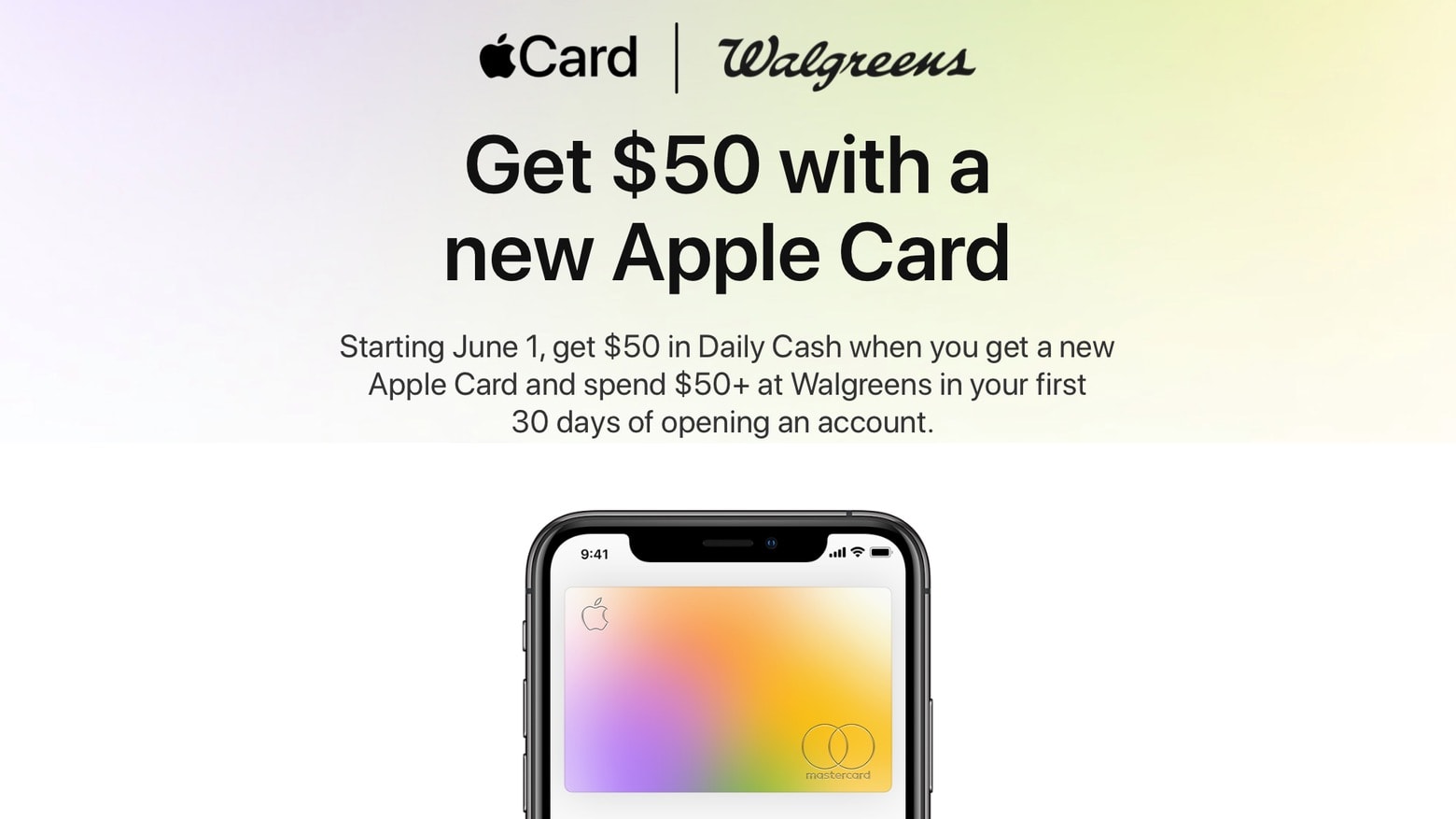 When you use a credit card you are borrowing money and building up a balance of debt you owe. Walgreens Offers 50 Of Freebies To New Apple Card Users