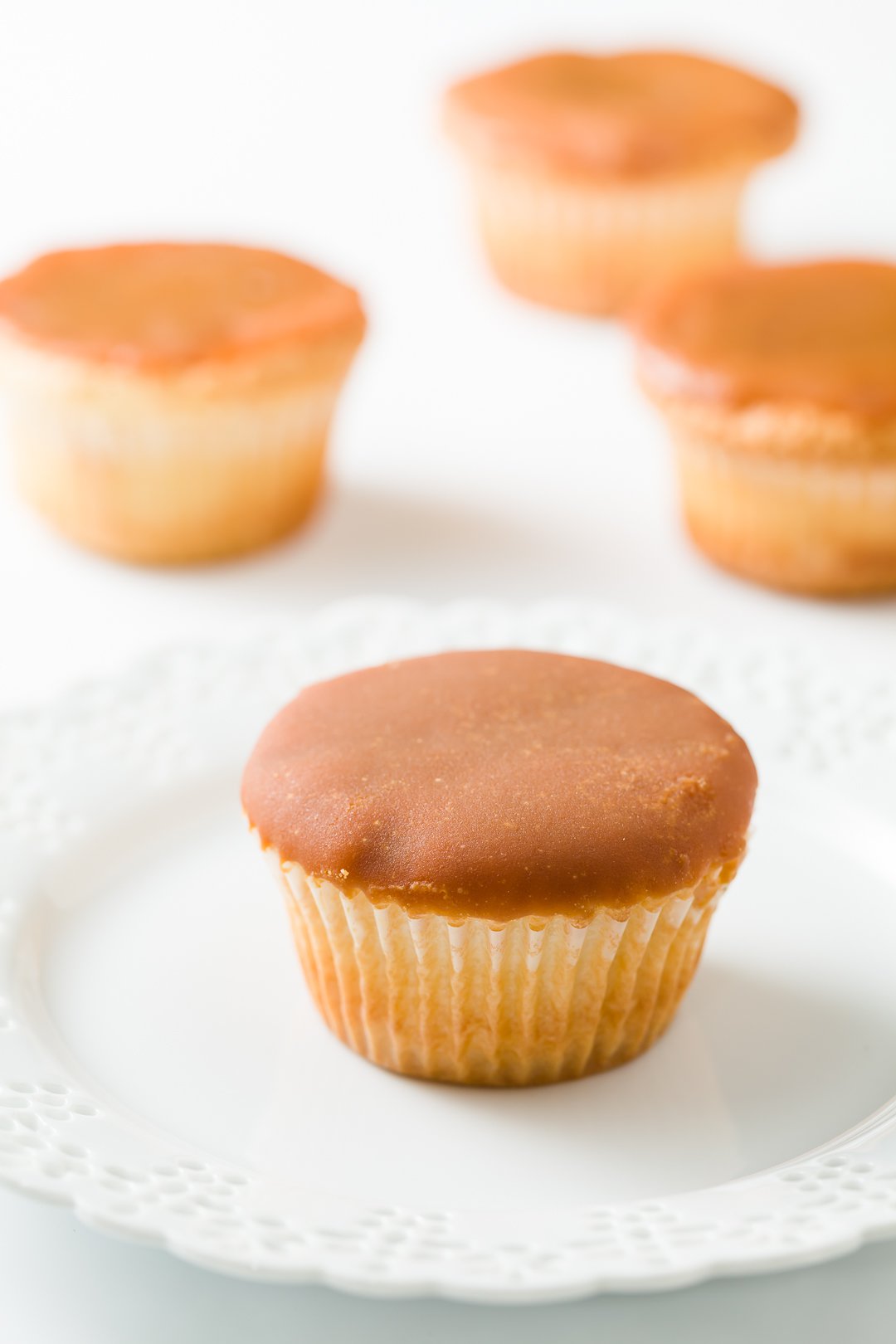 Old Fashioned Caramel Icing Cupcake Project