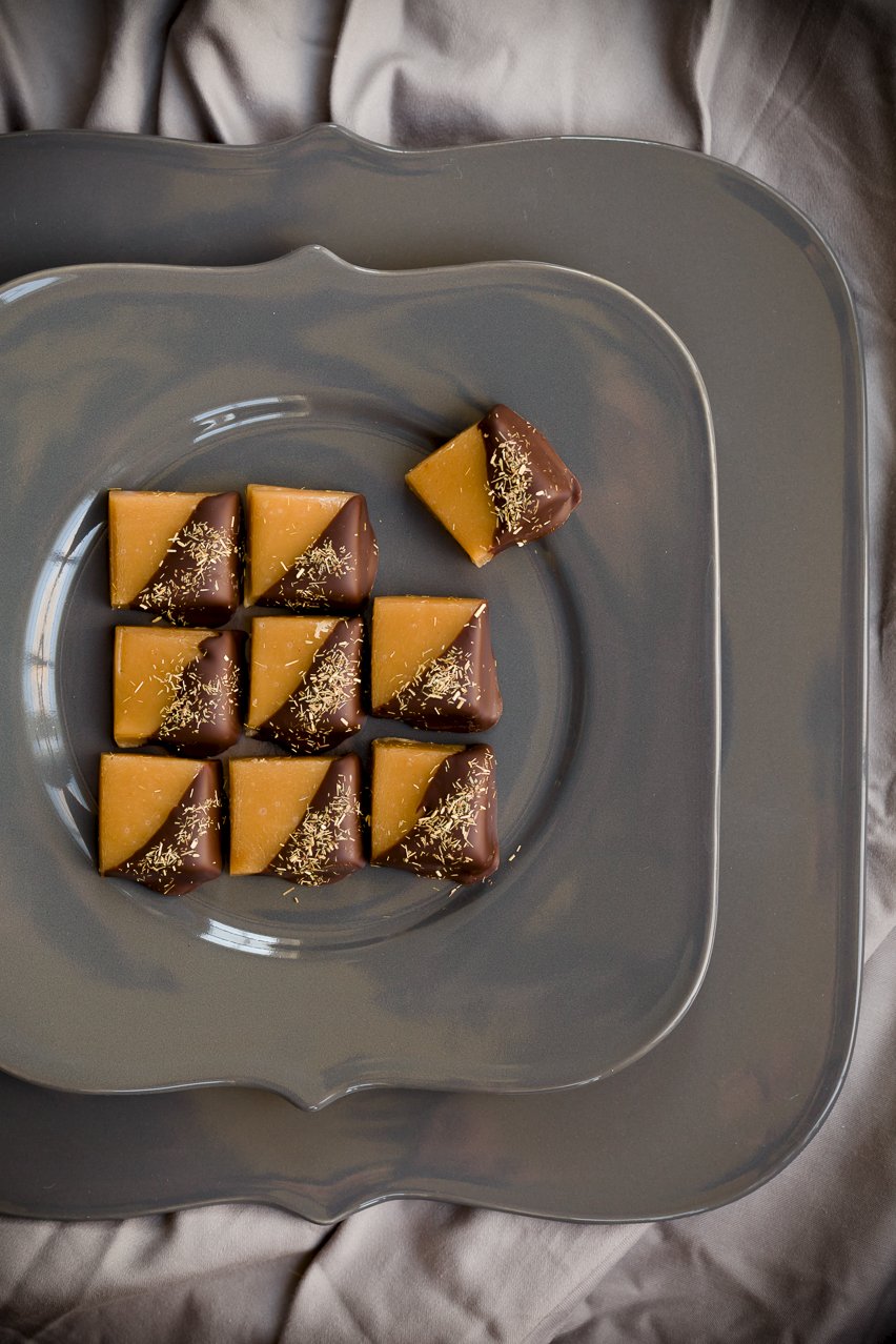 Fish Sauce Caramels with Kaffir Lime and Lemongrass Cupcake Project