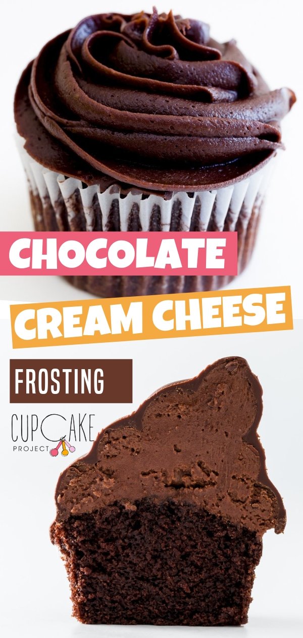 Perfect Chocolate Cream Cheese Frosting Cupcake Project