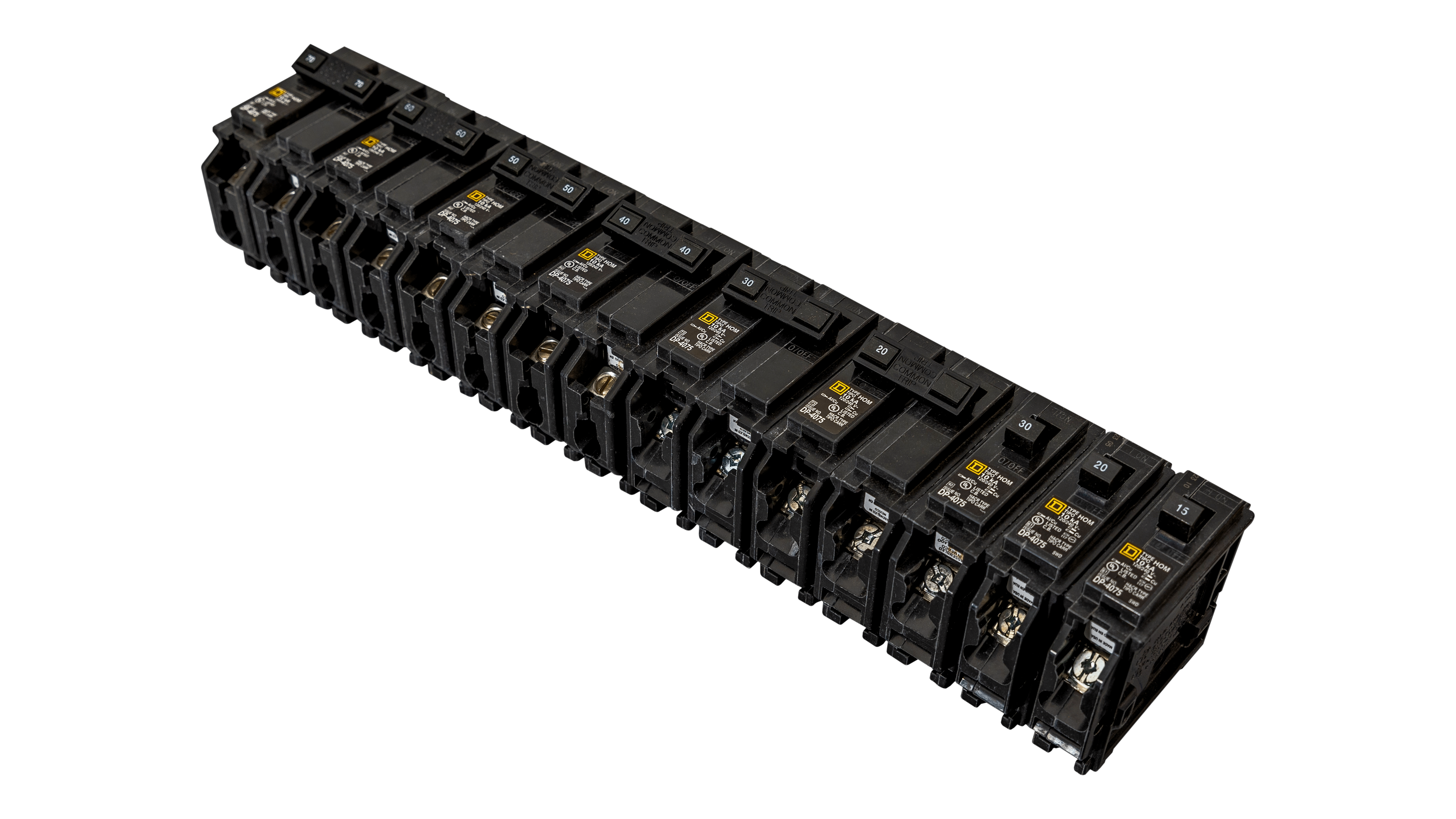 Square D Homeline Circuit Breakers | Current Connected