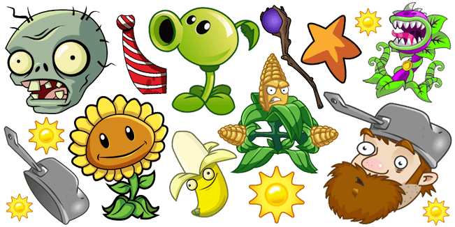 Colección cursores Plants vs. Zombies Custom Cursor