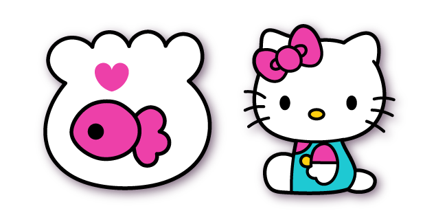 Hello Kitty and Fish cursor – Custom Cursor