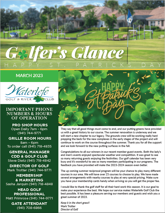 Waterlefe Golf & River Club Bradenton, Florida